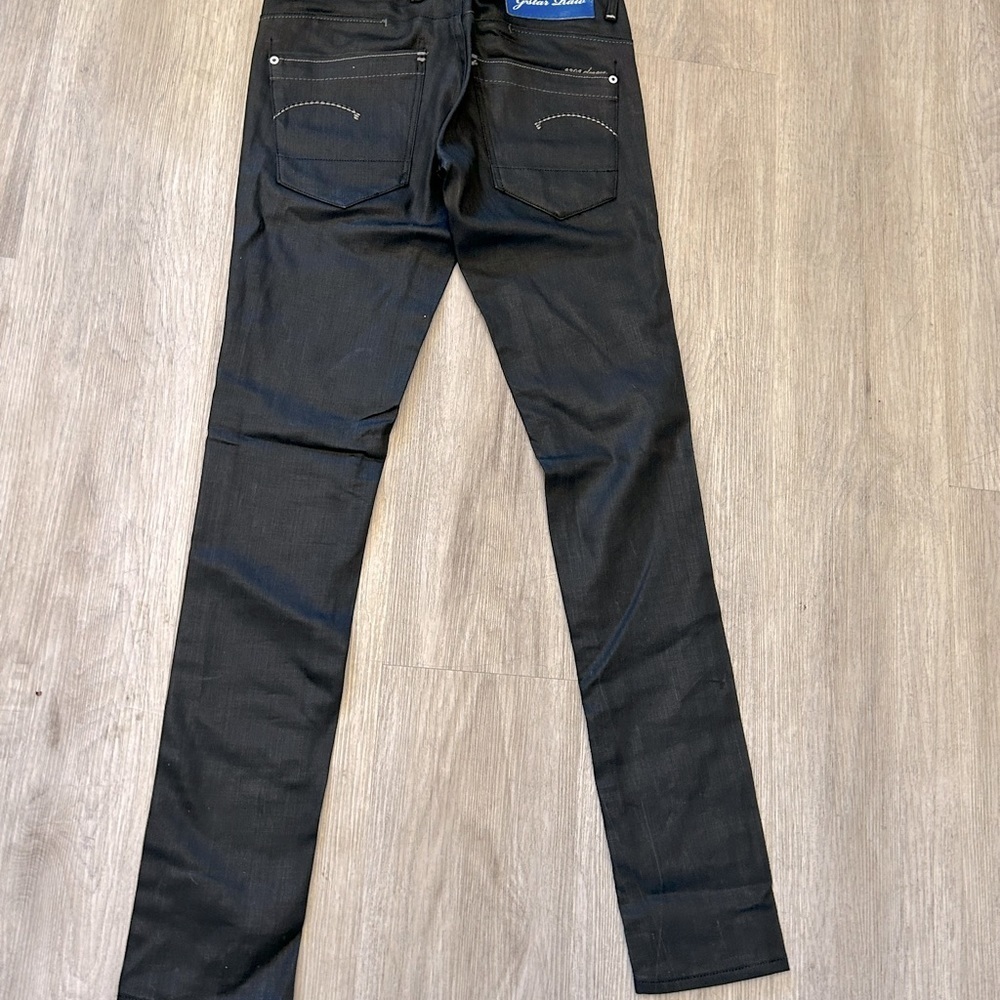 Brand new GSTAR RAW Low T tapered women’s designer moto jeans. W25 L32. Rise-7” - Picture 11 of 16